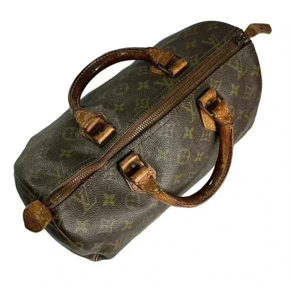 Louis Vuitton Speedy 30 Vintage Monogram Authentic with COA - Picture 10 of 16